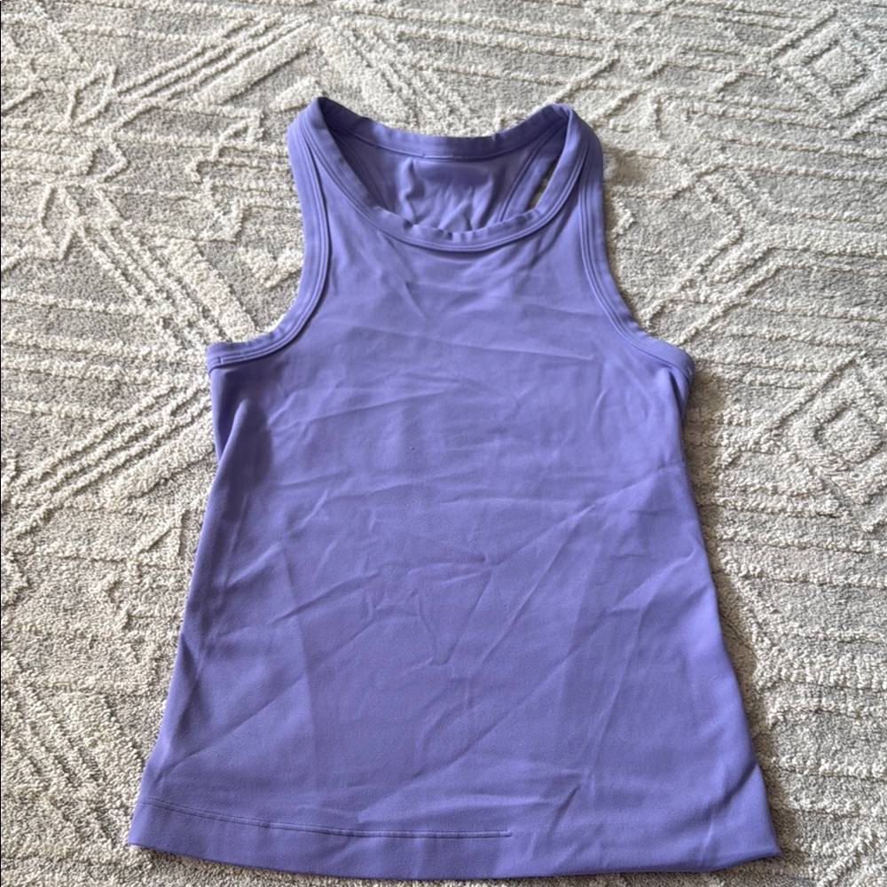 Lululemon Athletica Purple Fitted Sleeveless Tank
